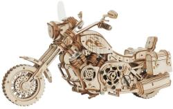 Robotime Puzzle mecanic 3D din lemn, motocicletă RoboTime (DV0078)
