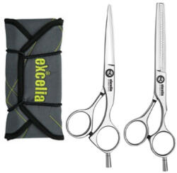 Kasho Set de foarfeci offset Excelia: tuns 6 inch + filat 6 inch (4260163214416)