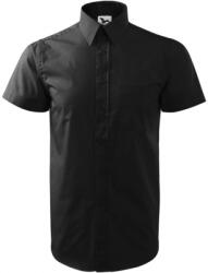 MALFINI Camasa barbati cu maneca scurta, negru, 120 g/m2, marime: L, Negru, Malfini 2070115