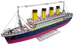 WoodCraft Puzzle 3D din lemn Titanic Woodcraft (DV0153)