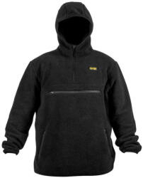 Avid Carp AVID SHERPA PULLOVER - Fekete sherpa kapucnis pulóver (A0620301)