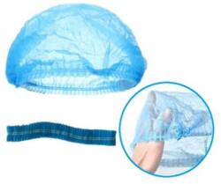  Egészségügyi hajháló, harmonikás, kék (MER013) - iroda24