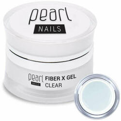 Pearl Nails Pearl Fiber X Gel átlátszó építőzselé 15ml (3092263)