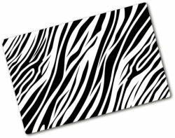  Wallmuralia. hu Üveg vágódeszka Zebra háttér 2x40x52 cm