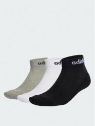 adidas Șosete Medii Unisex Linear Ankle Socks Cushioned Socks 3 Pairs IC1304 Gri