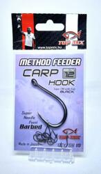 TOPMIX Top mix method feeder carp hook micro barbed #12 (TM893)