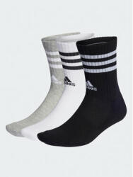 adidas Șosete Înalte Unisex 3-Stripes Cushioned Crew Socks 3 Pairs IC1323 Gri
