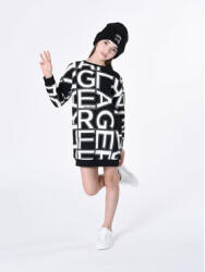 Karl Lagerfeld Kids Rochie tricotată Z12253 S Negru Regular Fit
