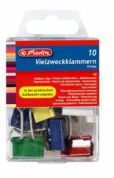 Herlitz Cleme pentru documente Herlitz 19mm colorate 10 buc