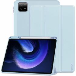 Xiaomi PAD 6 (11, 0 coll) Tablettok - égkék smart case tablet tok, ceruza tartóval