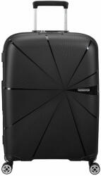 Samsonite American Tourister STARVIBE négykerekű fekete közepes bővíthető bőrönd 146371-1041 - borond-aruhaz