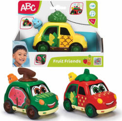 Simba Toys ABC Fruit Friend gyümölcsös lendkerekes autók hanggal többféle változatban - Simba Toys (204112009) - jatekwebshop