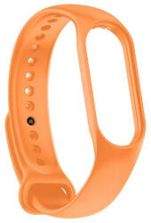 Xiaomi Mi Smart Band 7, szilikon pótszíj, állítható, neon-narancssárga, gyári
