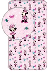 agynemustore Disney Minnie egér gumis szélű pamut lepedő