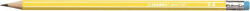 Grafitceruza radírral, HB, hatszögletű, STABILO "Pencil 160", sárga (COTST216005HB)