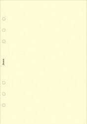  Kalendárium betét, jegyzetlap, personal méret, sima, FILOFAX, krémszín (CONFX132453)