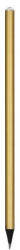 Ceruza, arany, fehér SWAROVSKI® kristállyal, 14 cm, ART CRYSTELLA® (COTSWC203)