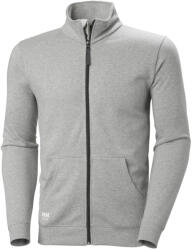 Helly Hansen CLASSIC CIPZÁRAS PULÓVER, szürke új, XL (79326_930-XL)