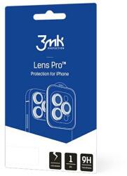 3mk Lens Protection Pro iPhone 15 Pro 6.1" ezüst kameralencse-védő rögzítőkerettel 1db. fólia