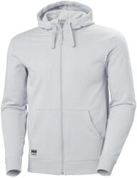 Helly Hansen CLASSIC CIPZÁRAS KAPUCNIS PULÓVER, világos szürke, XL (79328_910-XL)