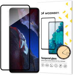 Wozinsky Edzett üveg Xiaomi Poco F5 Pro 9H Wozinsky Frame Full Glue edzett üveggel - Fekete fólia