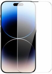 Baseus teljes képernyős edzett üveg iPhone 14 Pro Max hangszóró védelemmel 0, 4 mm + rögzítő készlet fólia