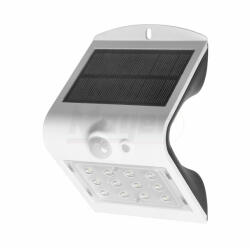 ORNO Napelemes oldalfali LED lámpatest mozgásérzékelővel, SILOE, 220lm, 4000K, IP65, fehér (OR-AD-SL-6083WLR4)