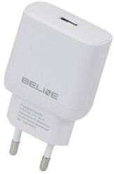 Beline BLNCW25 hálózati töltő 1xUSB-C csatlakozóval 25W GaN fehér