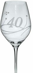 Celebration Jubileumi születésnapi pohár 40év S. crystals (1db)