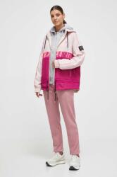 P. E Nation rövid kabát női, rózsaszín, átmeneti, oversize - rózsaszín S