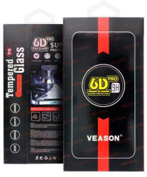 Veason 6D Pro Veason üveg - Iphone 15 fekete fólia