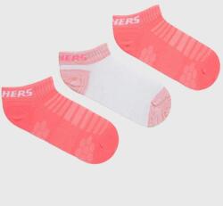 Skechers gyerek zokni 3 db rózsaszín - rózsaszín 35/38 - answear - 2 290 Ft