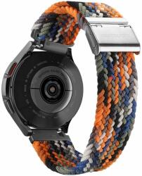 Dux Ducis Mixture II - nyújtható fonott szíj Samsung Galaxy Watch / Huawei Watch / Honor Watch (20mm-es szíj) terepszínű