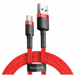 Baseus Cablu Baseus Cafule, USB la USB-C, Quick Charge, 3A, 1m