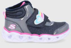 Skechers gyerek cipő sötétkék - sötétkék 28.5 - answear - 30 990 Ft