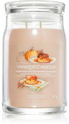 Yankee Candle Pumpkin Maple Crème Caramel lumânare parfumată 567 g