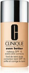 Clinique Even Better Makeup SPF 15 Evens and Corrects korrekciós alapozó SPF 15 árnyalat WN 30 Biscuit 30 ml