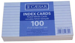 Caesar vonalas 100db/csomag indexkártya (1110100-51) - tobuy