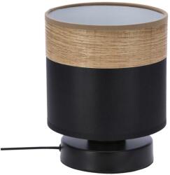 Candellux Asztali lámpa PORTO 1xE27/60W/230V fekete/barna CA0877 (CA0877)