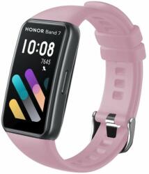 FIXED Silicone Strap Honor Band 6 / 7 - rózsaszín (FIXSSTB-1184-PI)