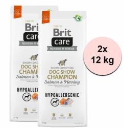 Brit Brit Care Dog Hypoallergenic Dog Show Champion 2 x 12 kg