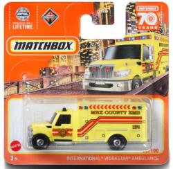 Mattel Matchbox: International Workstar Ambulance kisautó (HLD08)