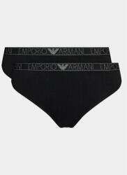 Emporio Armani Underwear Set 2 perechi de chiloți de damă 163334 3F223 00020 Negru
