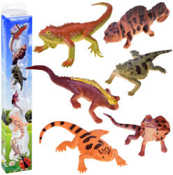 Inlea4Fun Set figurine - 6 buc - Inlea4Fun INSECT WORLD - sopârle (JO-ZA4189)