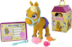 Simba Toys Jucarie Simba Pamper Petz Pony 24 cm cu accesorii (S105950009) - ejuniorul