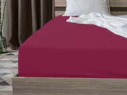  Cearsaf de pat Jersey roz inchis 160 x 200 cm