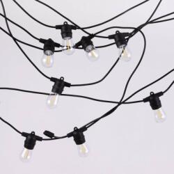 Eco Light Solar LED Garland 10m +10 x G45 E27 0.3W 2700K