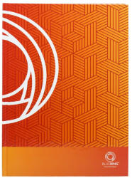 BLUERING Beírókönyv A4, 192lap, keményfedeles, egyszínű, Bluering kockás (52333) - bestoffice