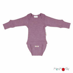 ManyMonths Body/Bluza (2 in 1) ManyMonths lână merinos - Vintage Pink