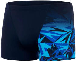 Speedo hyper boom v-cut aquashort true navy/blue flame/pool xs - uk30